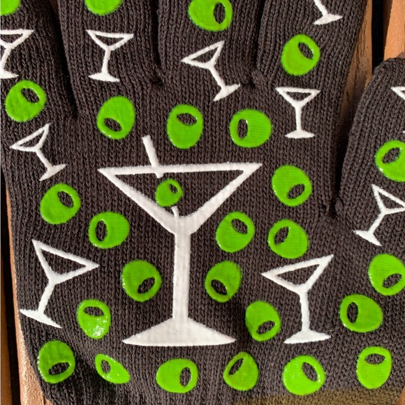 🆕TARA TESHER TEMPTATIONS OVEN GLOVES “MARTINIS” SIZE SMALL/MED NWTS! - Picture 2 of 3